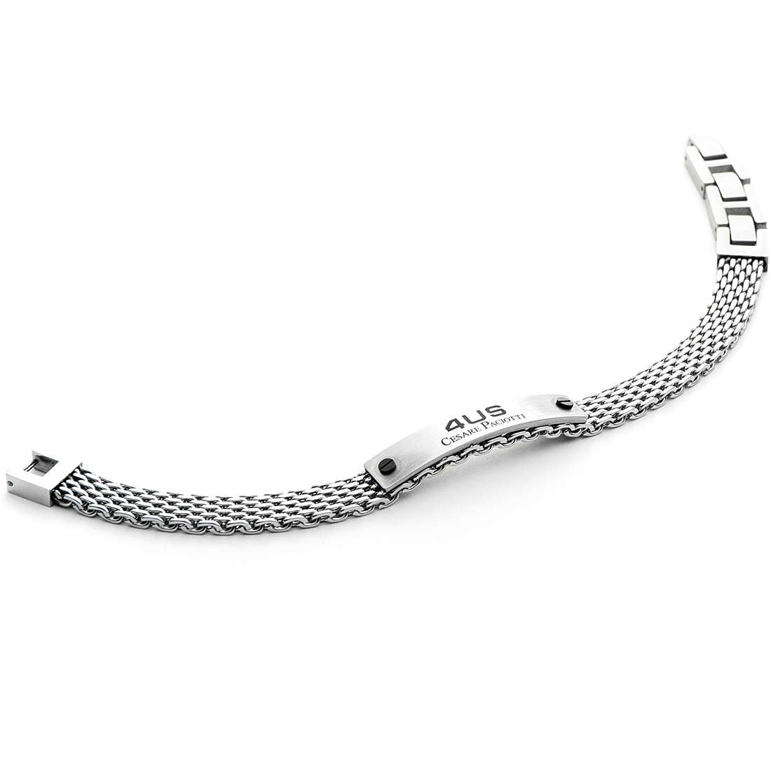 Bracciale Uomo 4US Cesare Paciotti Acciaio Collezione Mesh 4UBR3809