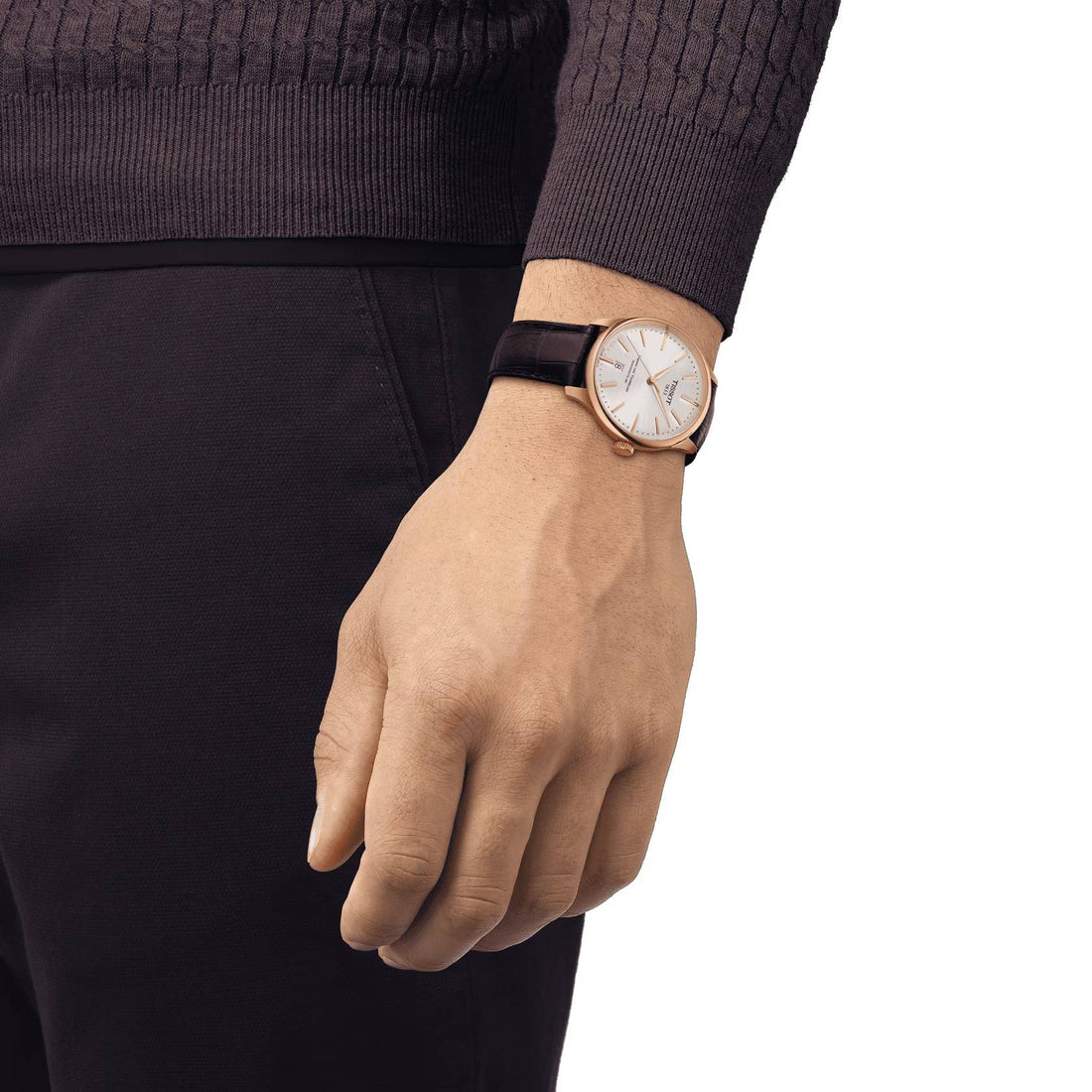 Orologio Uomo Tissot Automatico Chemin De Tourelles Powermatic 80 T1398073603100