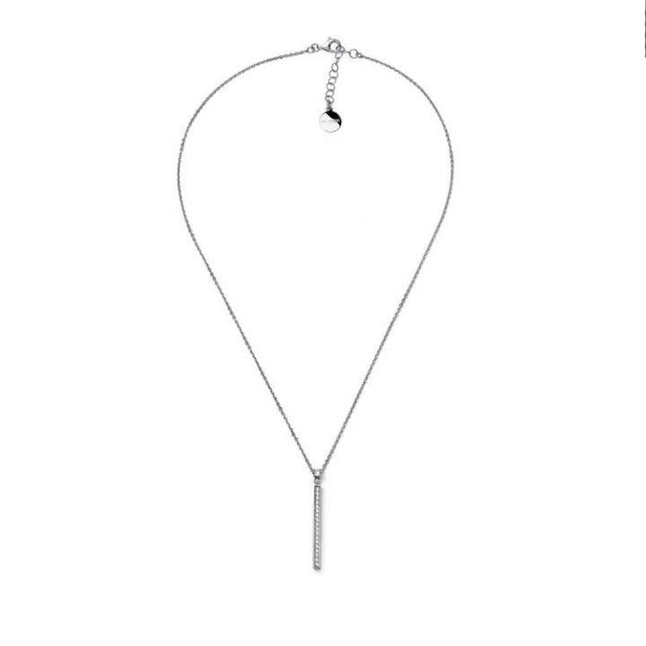 Collana Donna Unoaerre Luxury Barretta Zirconi Bianchi 587099