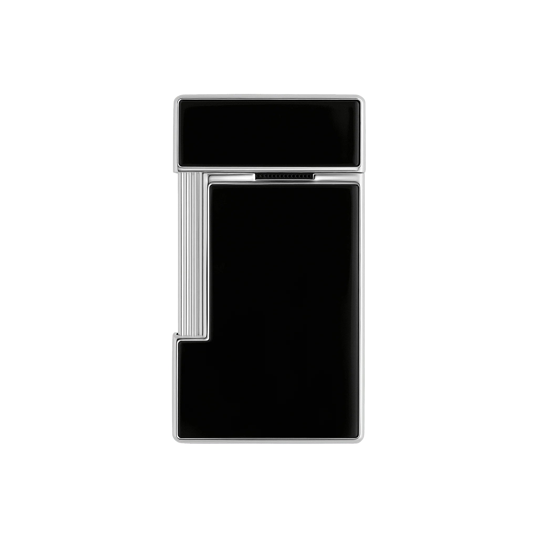 Accendino Uomo Dupont MaxiJet Slimmy Acciaio Smalto Nero 028221
