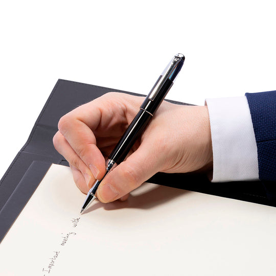 Penna Uomo Festina Acciaio Nero Lucido Cappuccio Biro FWS5111/A