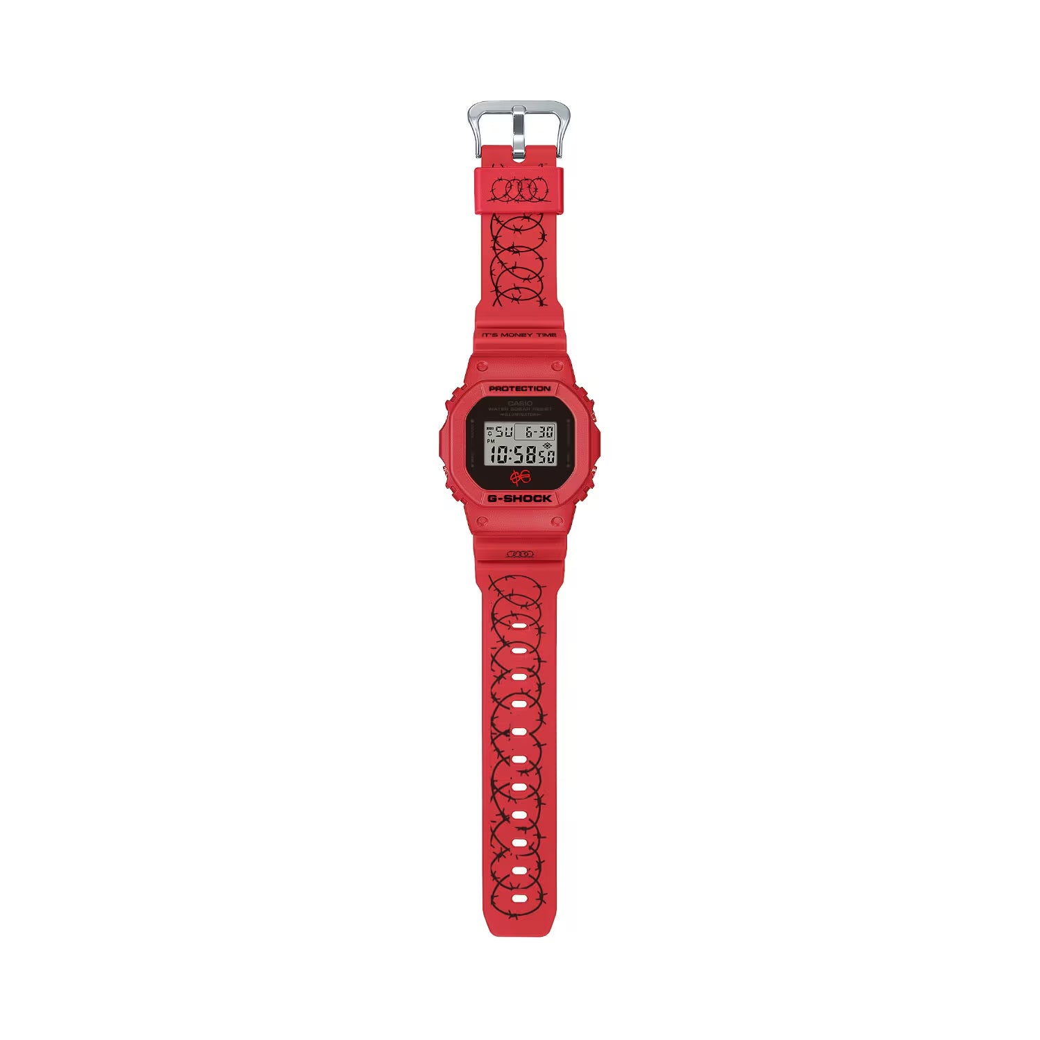 Orologio Uomo Casio G-SHOCK Nero Rosso DW-5600SFE25-4ER