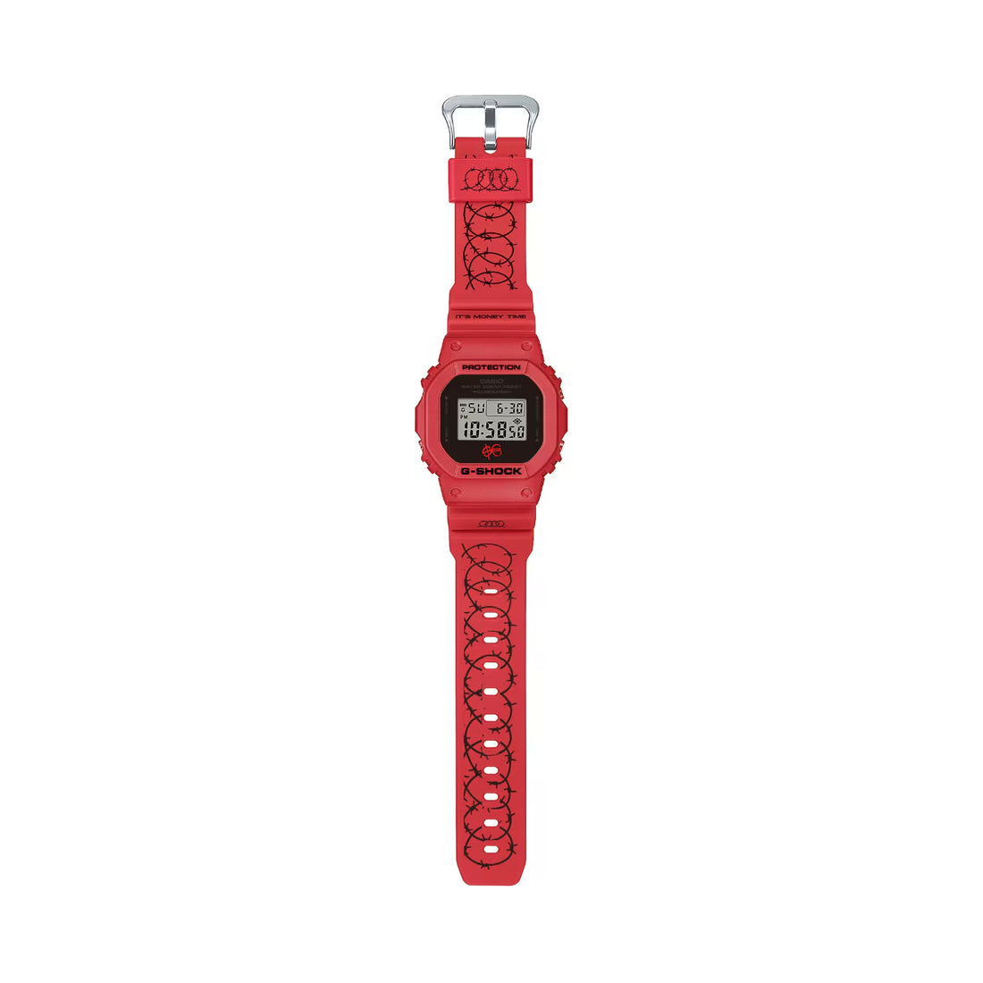 Orologio Uomo Casio G-SHOCK Nero Rosso DW-5600SFE25-4ER