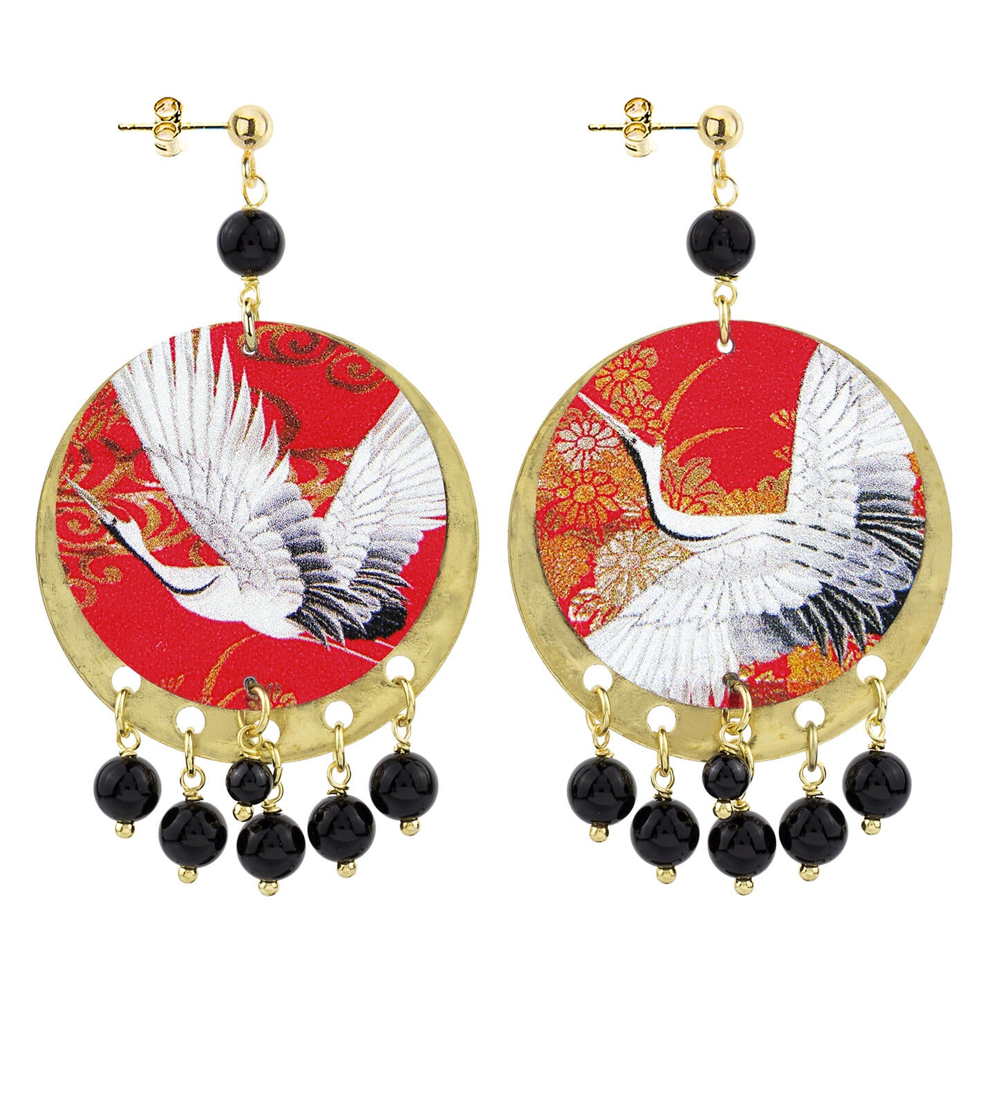 Orecchini Donna Lebole Circle Classic Airone MT.DG/OR.09