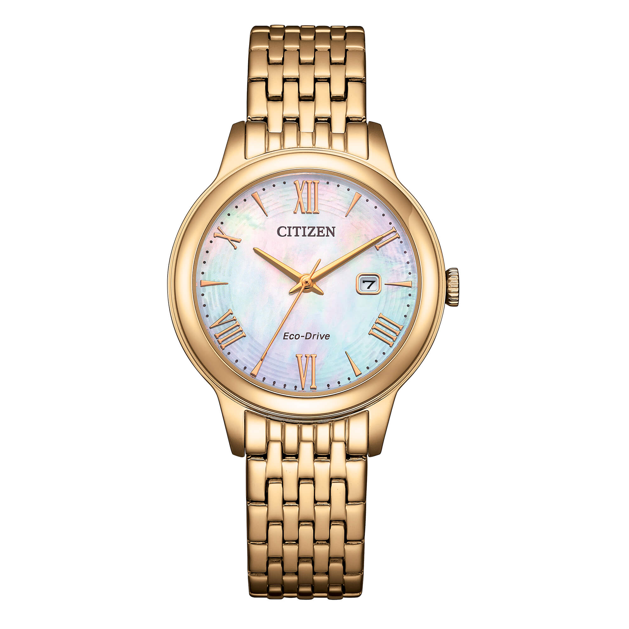 Orologio Donna Citizen Eco-Drive Solo Tempo Acciaio Rosè Madreperla EW2623-53D