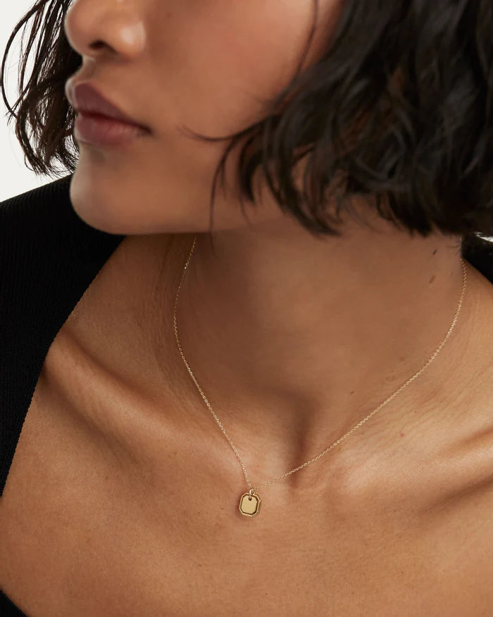 Collana Donna PDPaola Argento Dorato 925 Piastra Lucida CO01-435-U