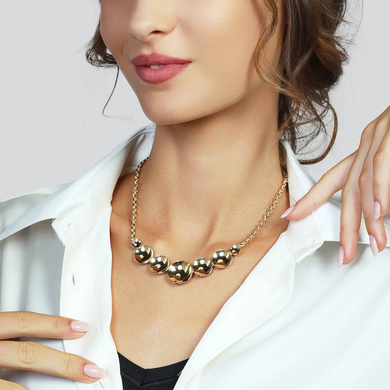 Collana Donna Unoaerre Girocollo Bronzo Dorato 581468