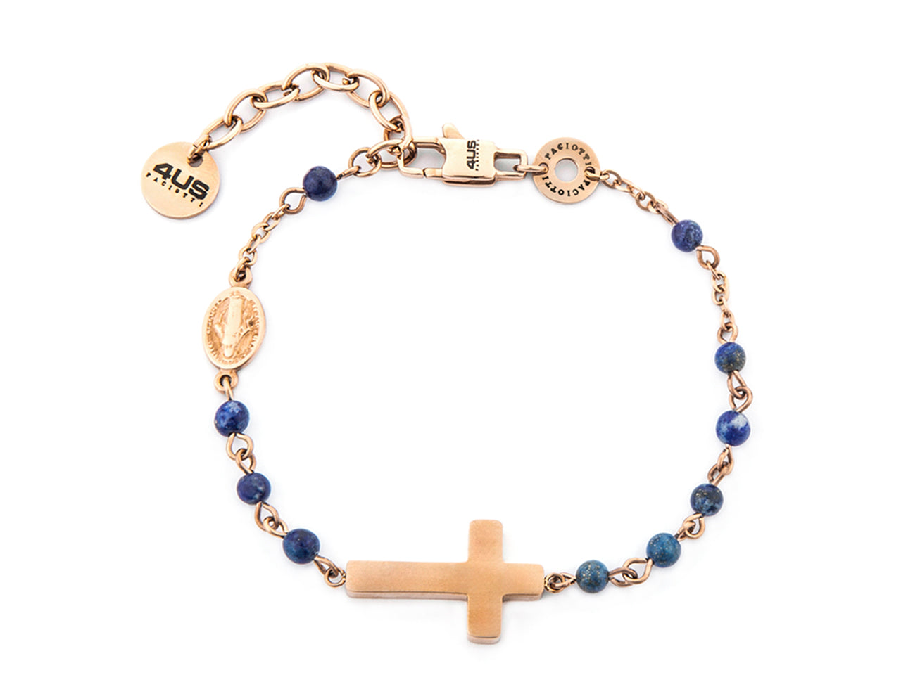 Bracciale Uomo Acciaio 4US Cesare Paciotti Rosario  4UBR7506