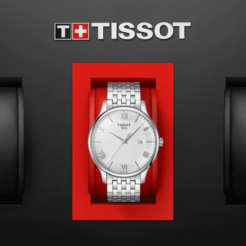 Orologio Uomo Tissot Tradition Tempo acciaio T0636101105700