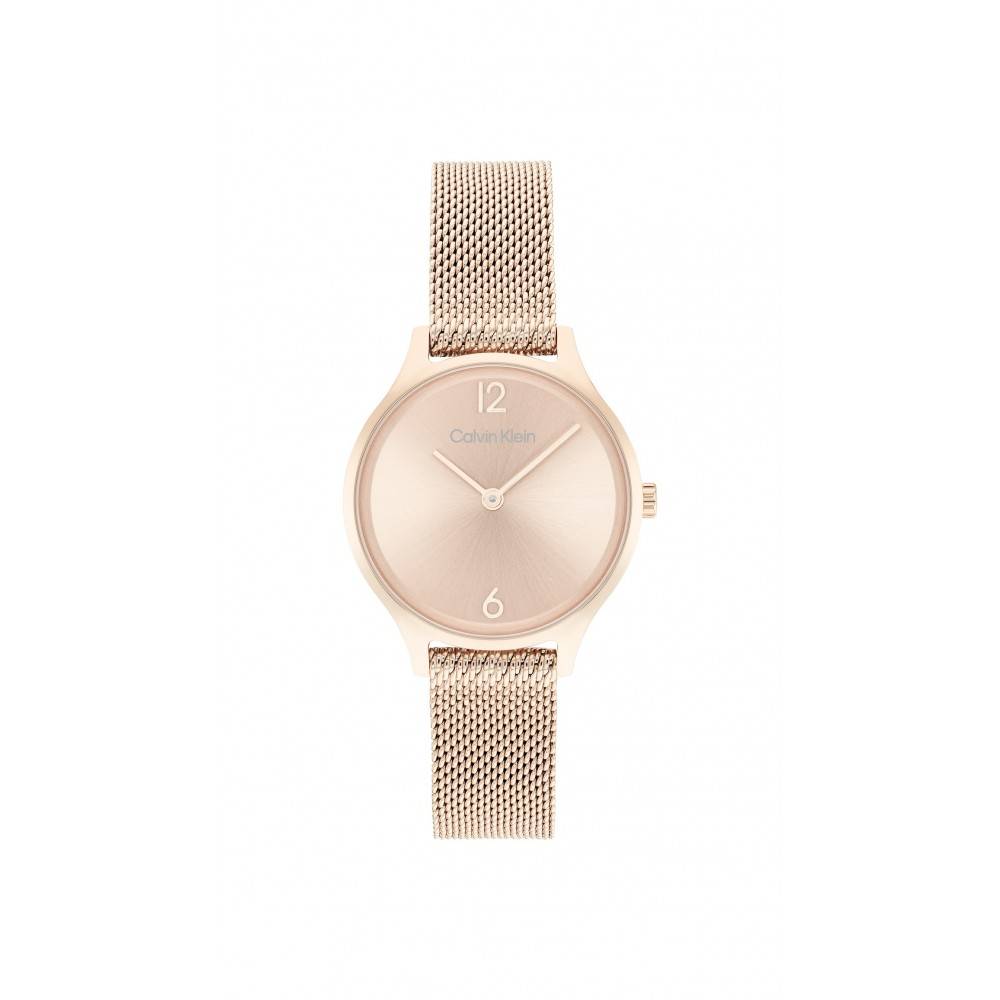 Orologio Donna Calvin Klein Acciaio Rosè Quarzo Solo Tempo Cassa 32 mm CK25200059