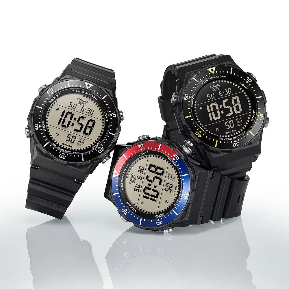 Orologio Uomo Casio Quarzo Nero PVD Digitale  AE-1700H-1A2VEF