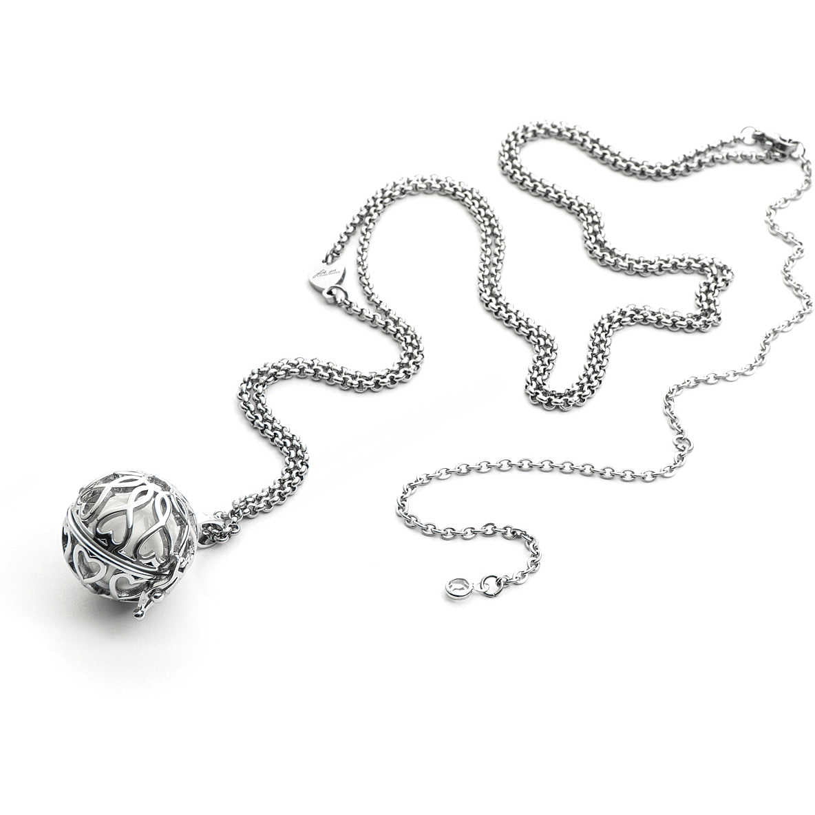 Collana Donna Acciaio Chiama Angeli 4US Cesare Paciotti 4UCL3601W