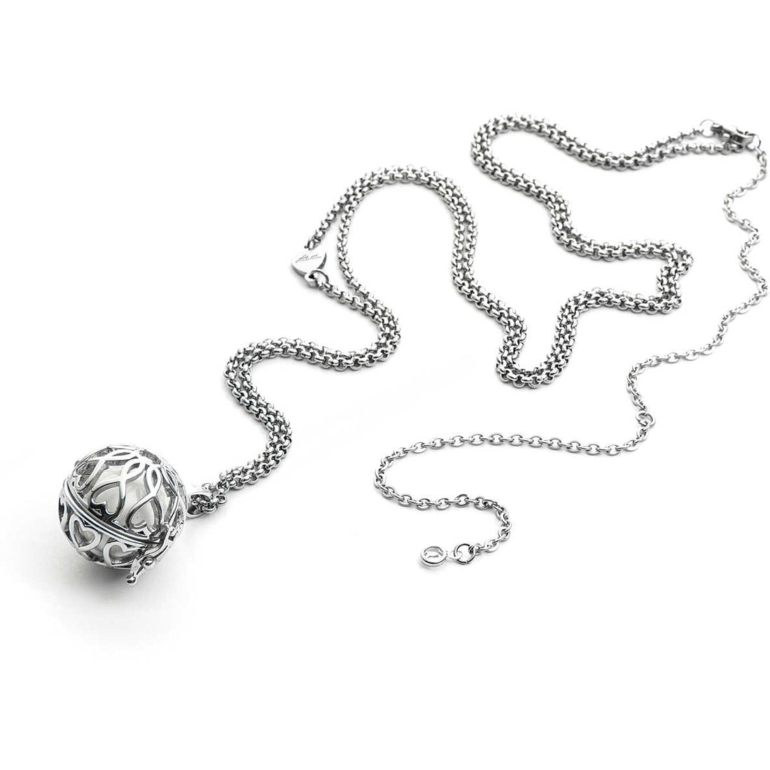 Collana Donna Acciaio Chiama Angeli 4US Cesare Paciotti 4UCL3601W