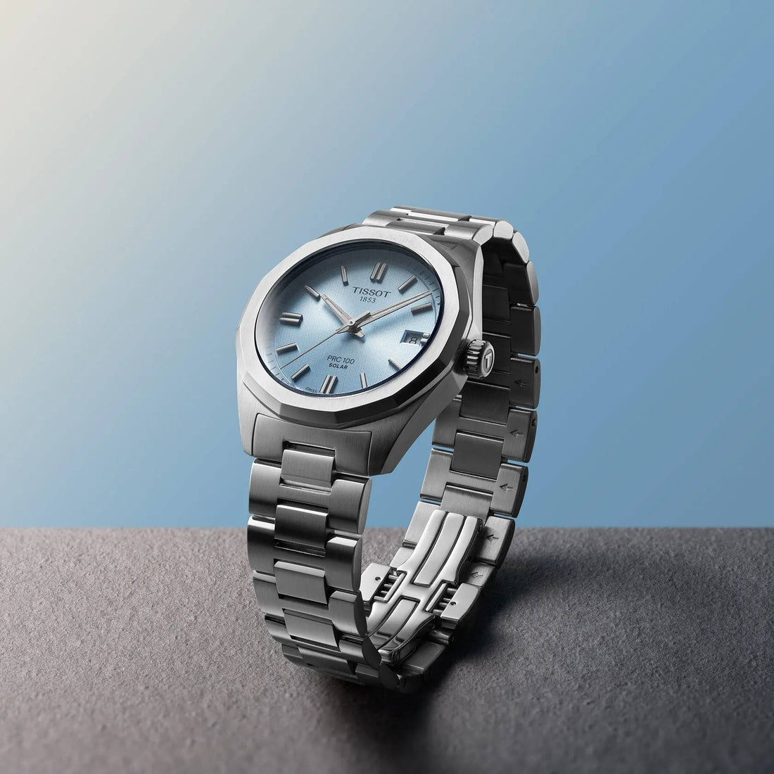 Orologio Donna Tissot PRC 100 SOLAR Turchese T1518221135100