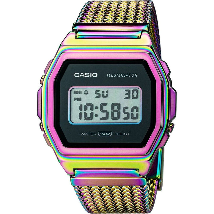 Orologio Donna Acciaio Casio Quarzo Gold Digitale Vintage A100PRW-1ER