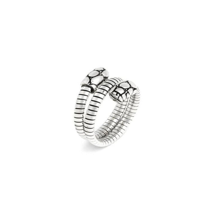 Anello Donna Giovanni Raspini Argento 925 Tubogas Doppio Croco 12536/16
