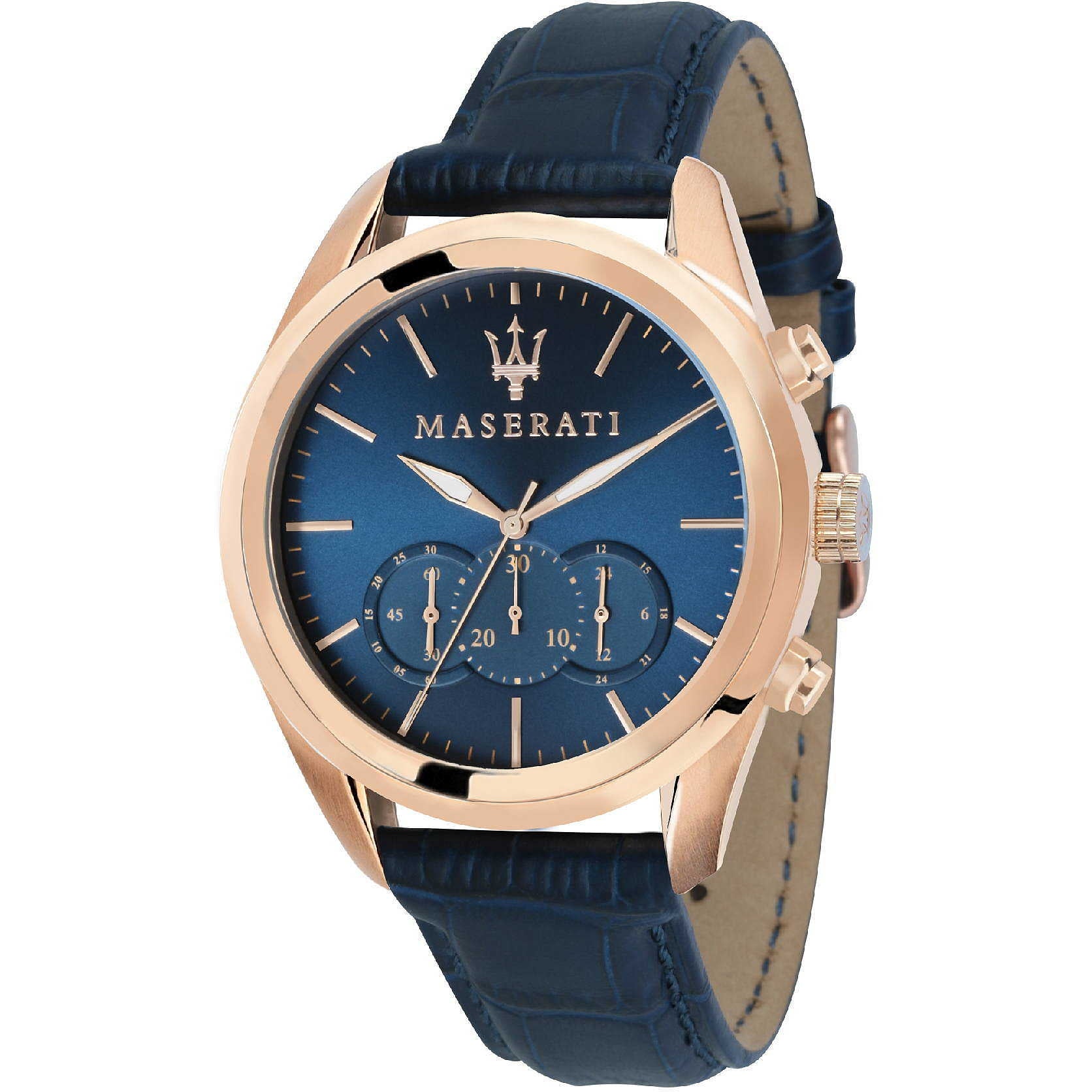 Orologio Uomo Acciaio Maserati Epoca Crono  Rosè R8871618007-81143594