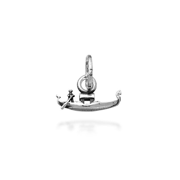 Charm Unisex Giovanni Raspini Argento 925 Mini Gondola Realizzata A Mano 10939