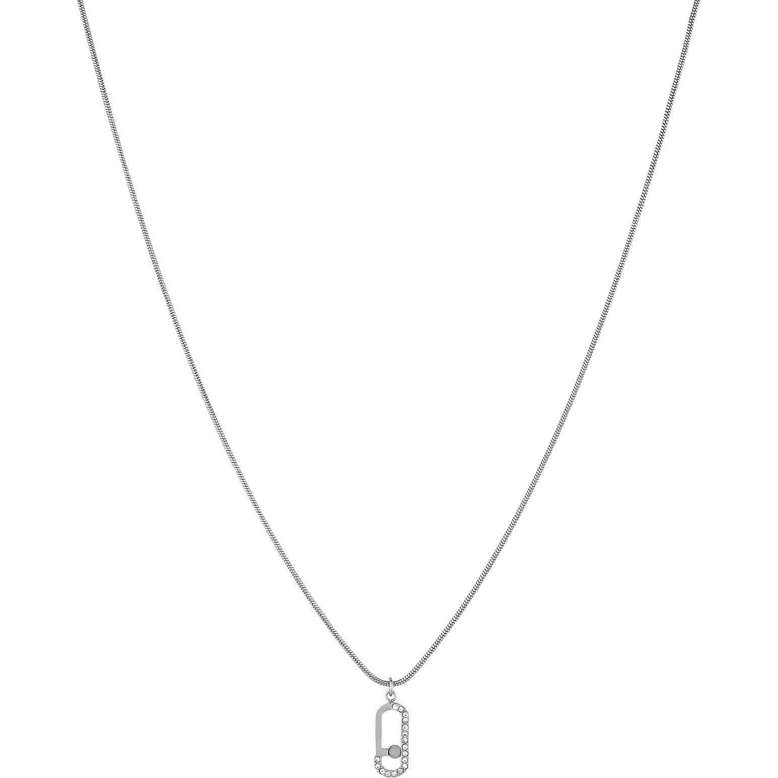 Collana Donna Liu Jo Acciaio Zirconi Logo LJ1801