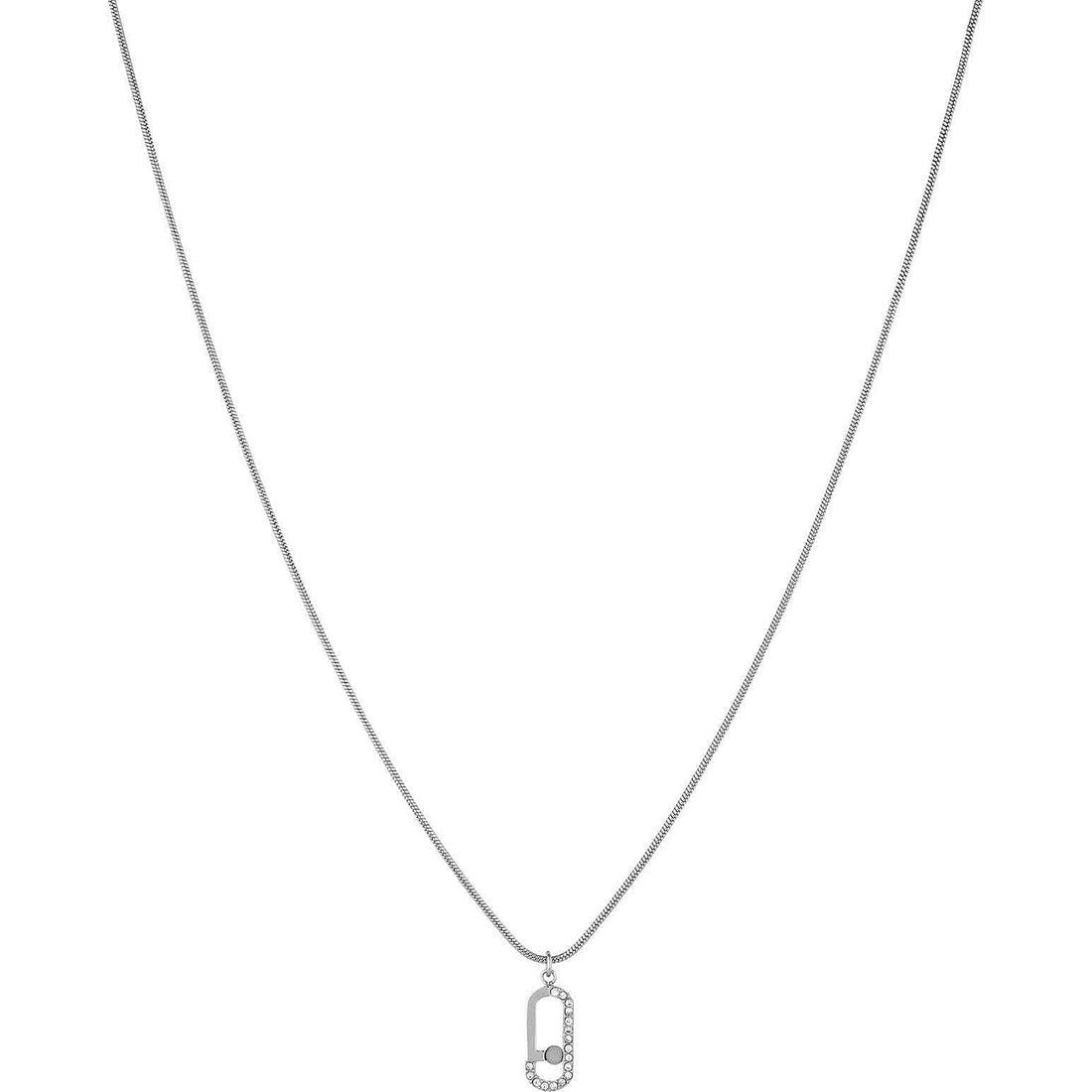 Collana Donna Liu Jo Acciaio Zirconi Logo LJ1801