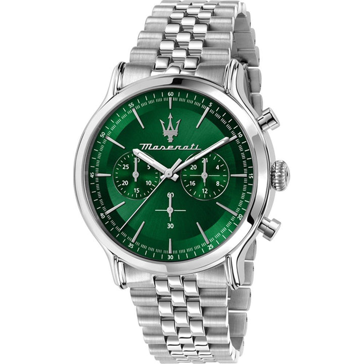 Orologio Uomo Maserati Acciaio Cronografo Quarzo Verde R8873618033