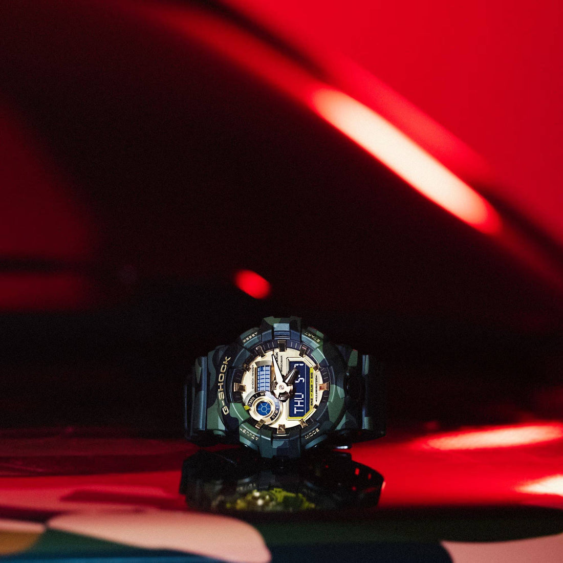 Orologio Uomo Casio G-SHOCK Camuoflage Verde GA-700CMG-3AER