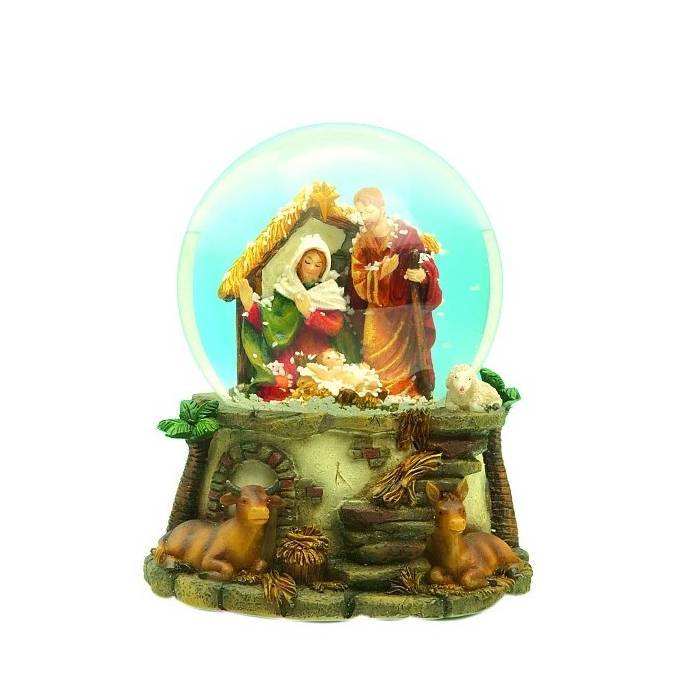 Sfera Di Neve Il Mondo Dei Carillion Presepe 49027