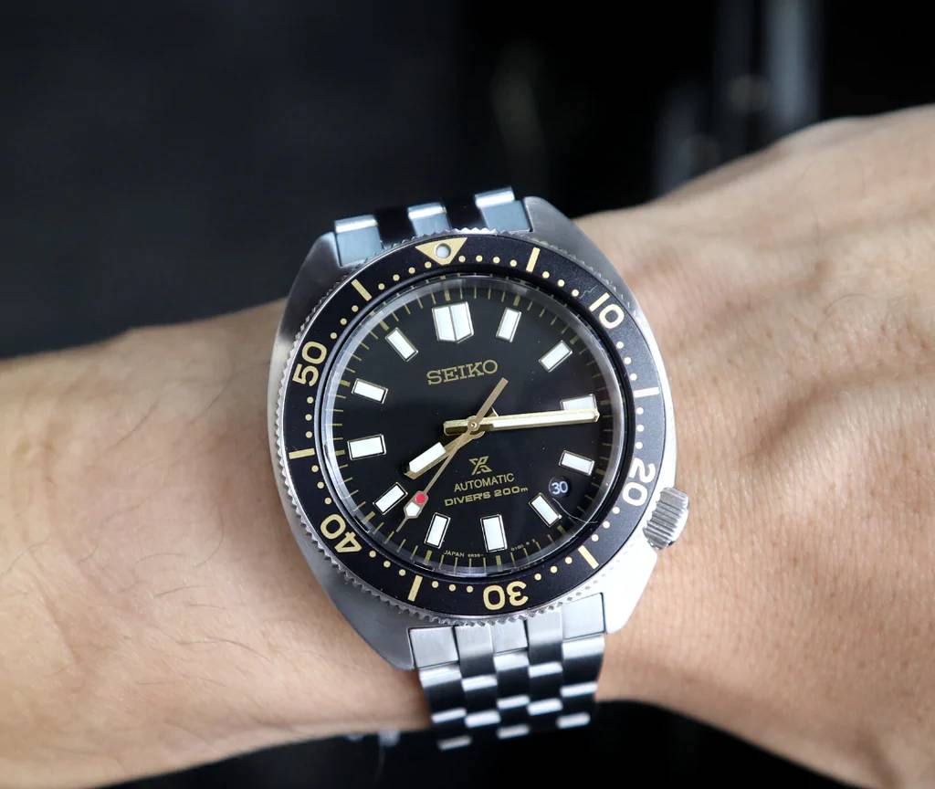 Orologio Uomo Seiko Prospex Turtle Automatico Premium Acciaio Data Nero SPB315J1