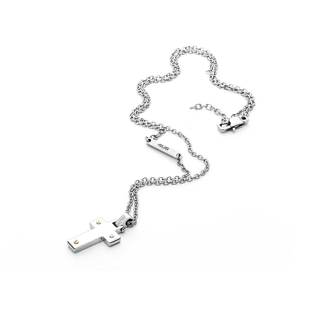 Collana Uomo 4US Cesare Paciotti Croce acciaio 4UCL4976