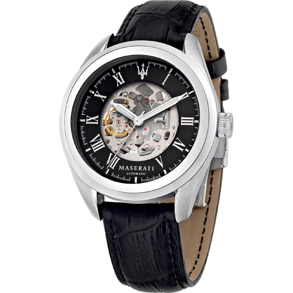 Orologio Uomo Maserati Automatico Solo Tempo Scheletrato R8821112004