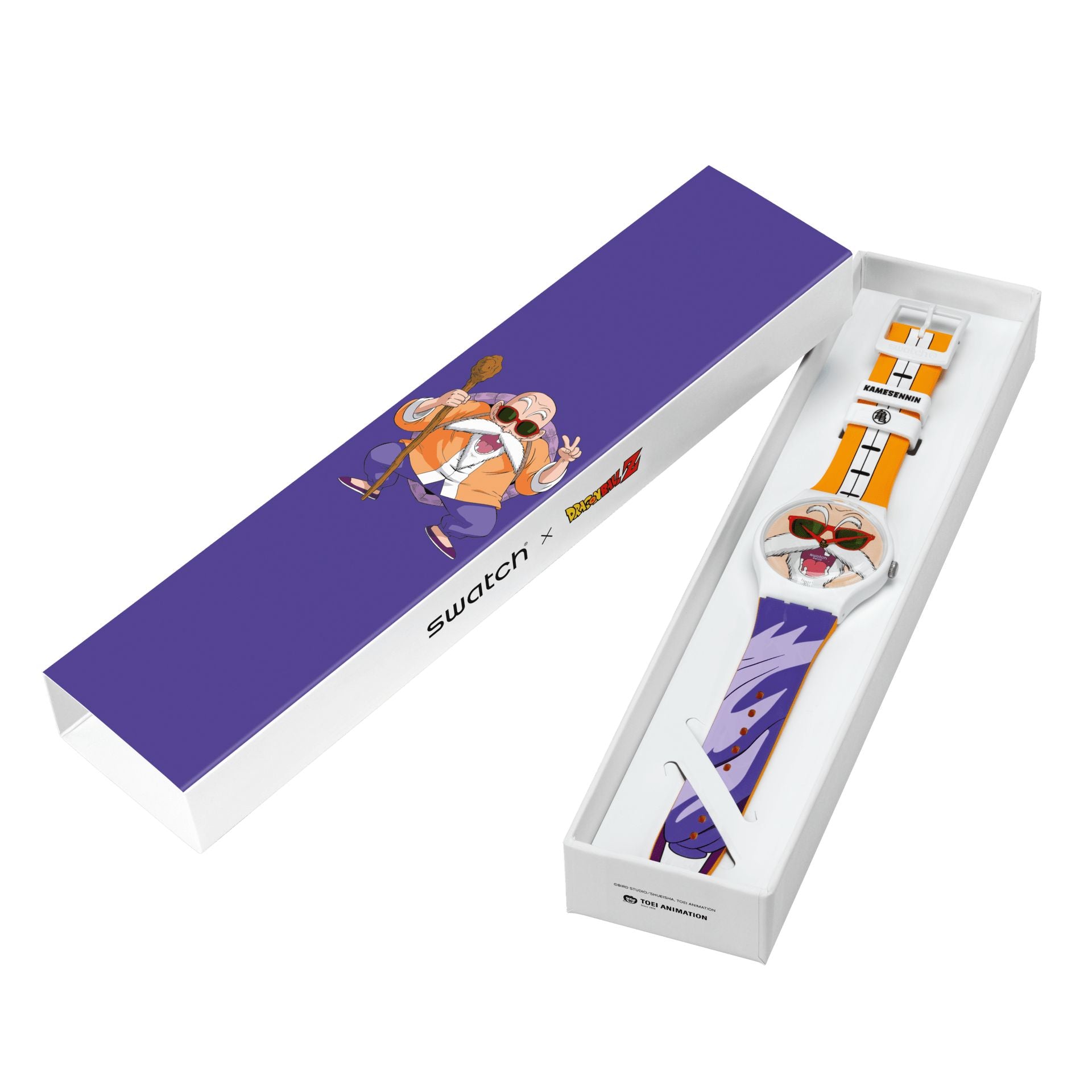 Orologio Swatch Uomo Quarzo Solo Tempo Kamesennin Dragonball SUOZ346