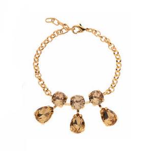 Bracciale Donna Ottaviani Cristalli Placcata Oro 501207B