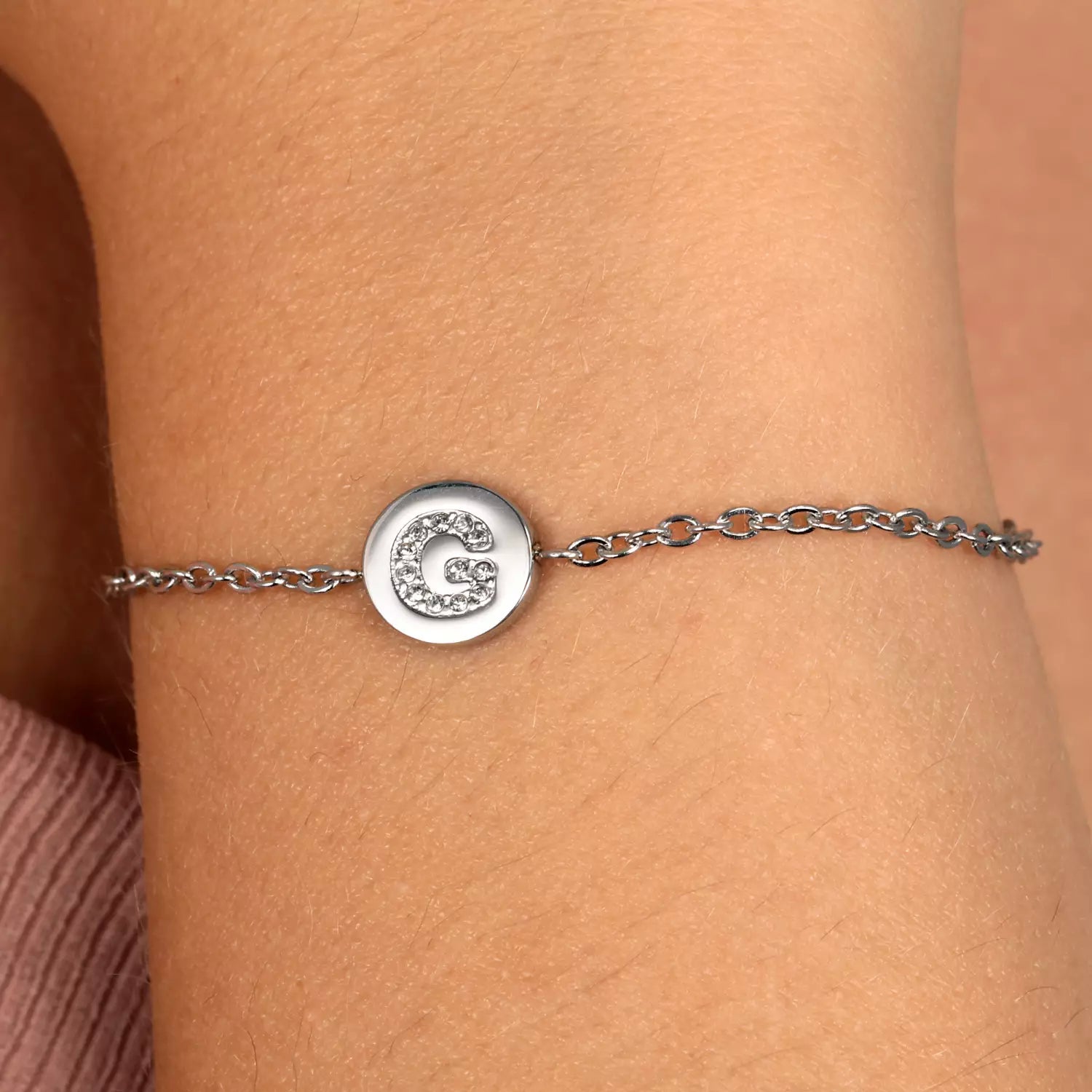 Bracciale Donna La Petite Story Acciaio Lettera G Story Family LPS05ASF42
