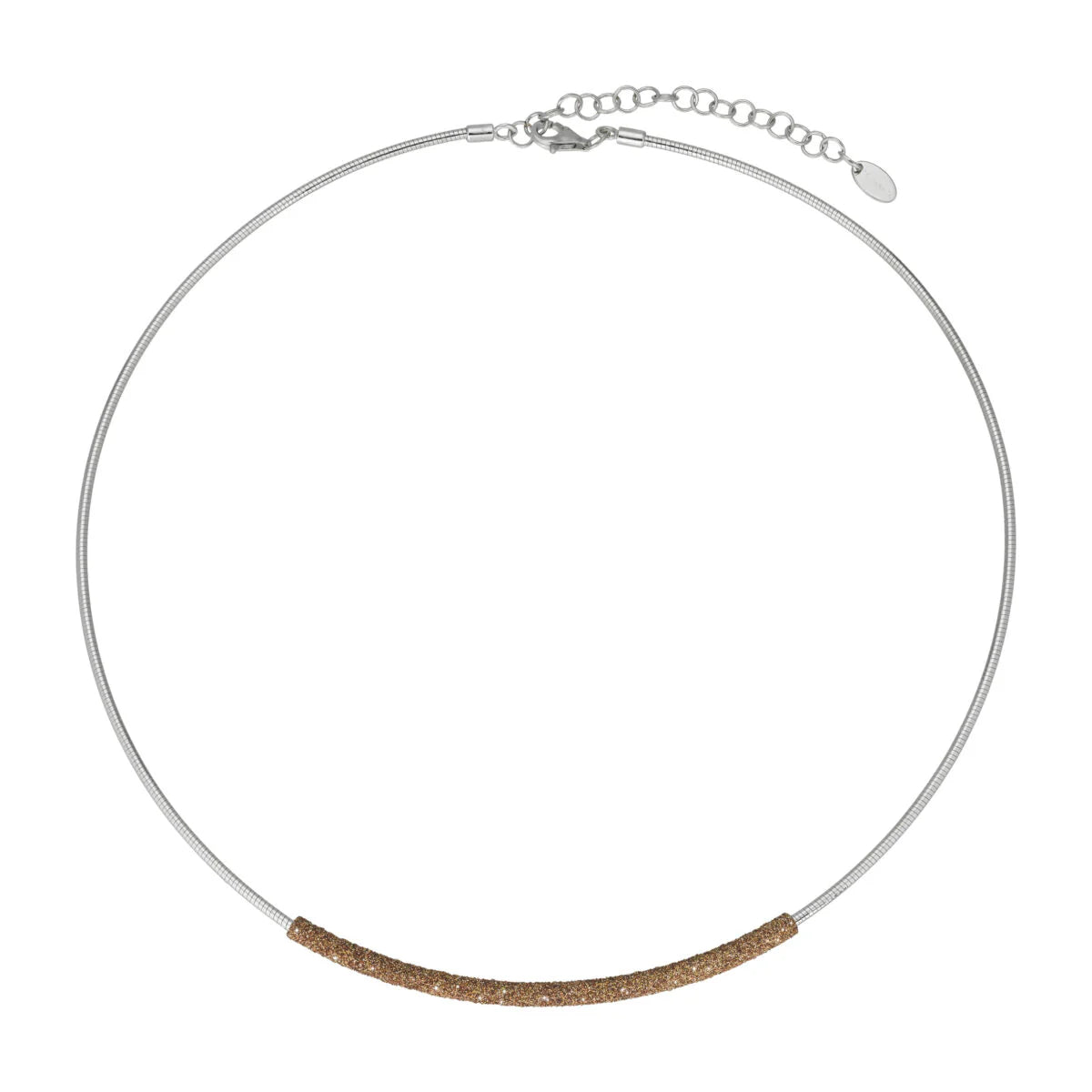 Girocollo Donna Pesavento argento 925  Polvere Di Sogni Giallo Sahara WPSCG006