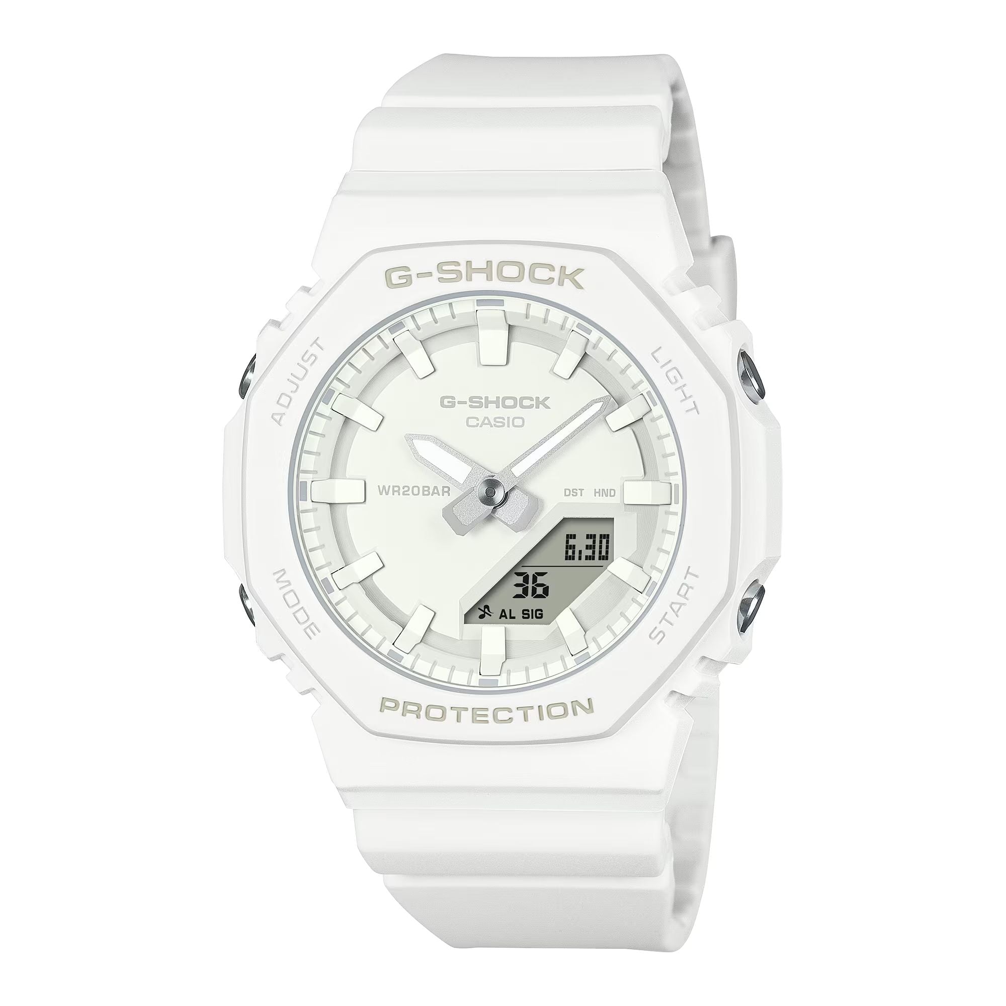 Orologio Unisex Casio G-SHOCK Quarzo Bianco Pastello GA-2100-7A7ER