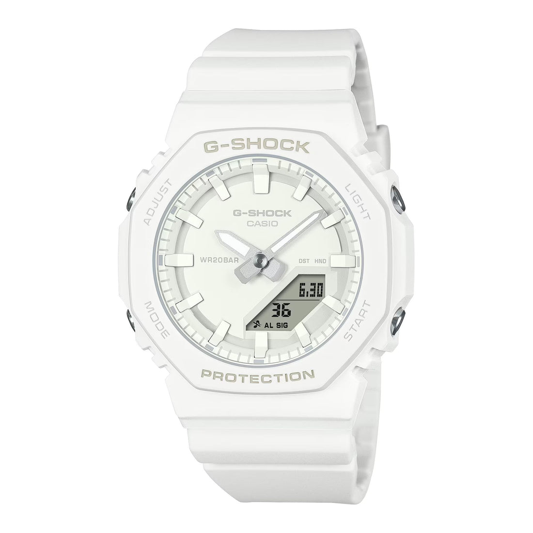 Orologio Unisex Casio G-SHOCK Quarzo Bianco Pastello GA-2100-7A7ER