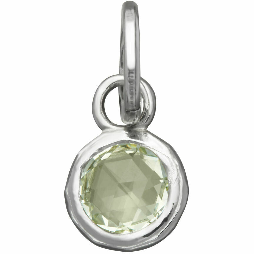 Charm Donna Giovanni Raspini Argento 925 Mini Crystal Verde Lime 12200