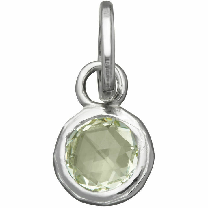 Charm Donna Giovanni Raspini Argento 925 Crystal Verde Lime 12196