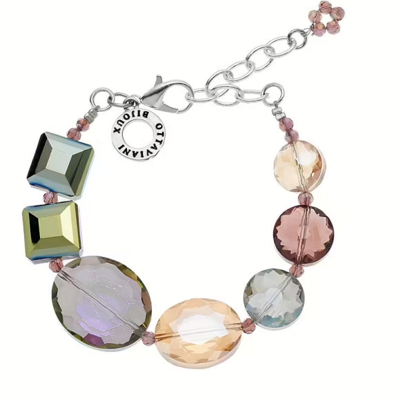 Bracciale Donna Ottaviani Bronzo Con pietre colorate 501074B