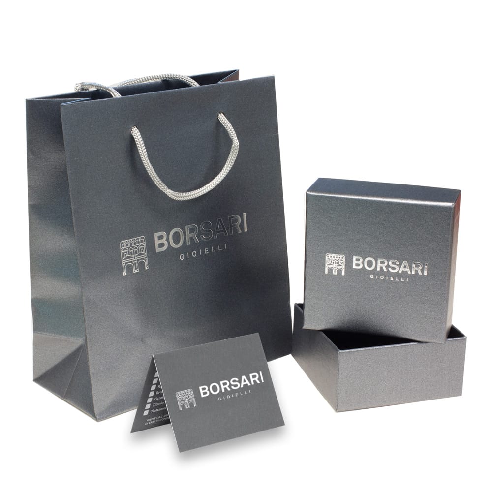 Bracciale Donna Borsari Pianeti Argento 925 Filato Metallico BR-PIAN01/A
