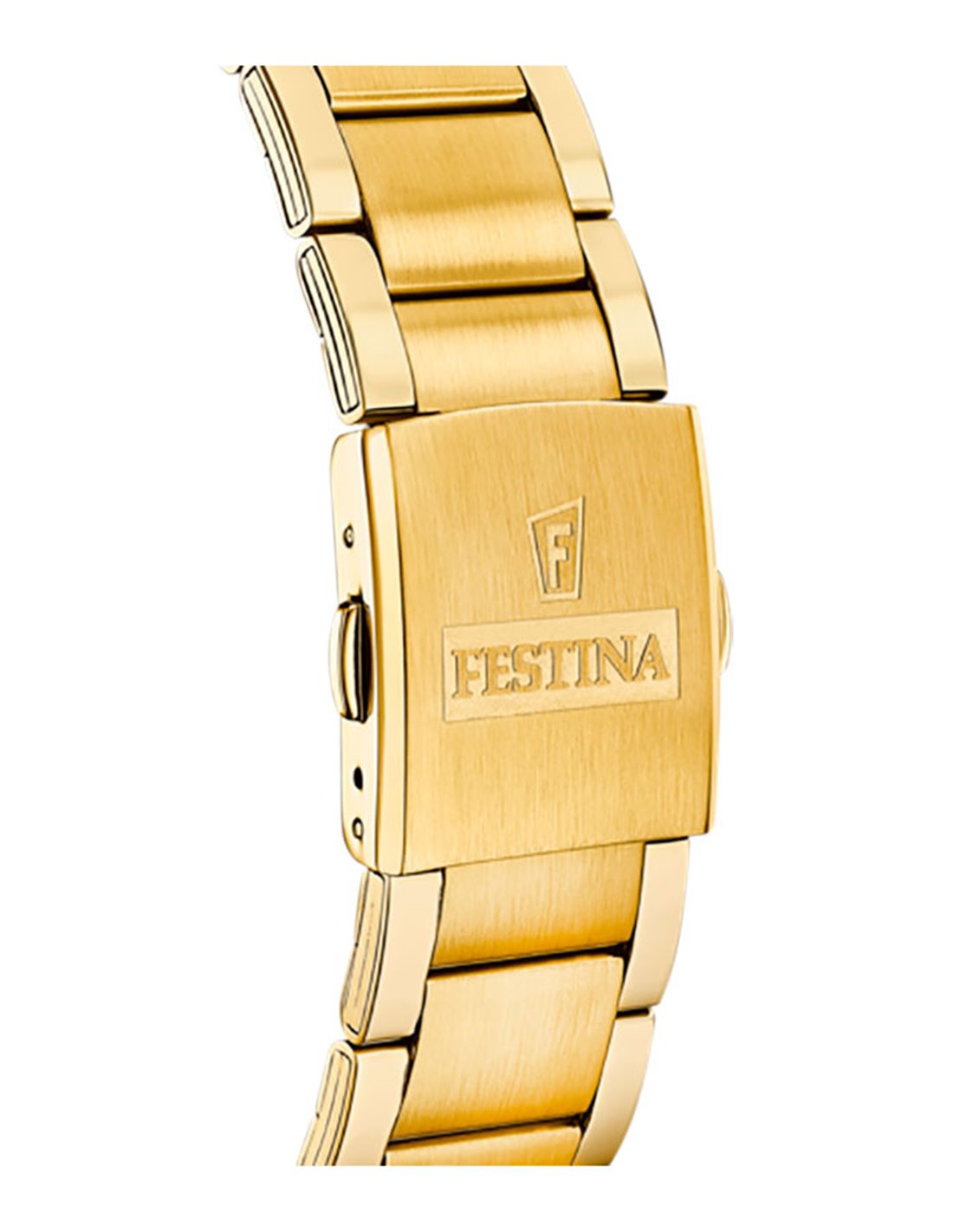 Orologio Uomo Festina Acciaio Dorato Quarzo Cronografo Nero F20633/3