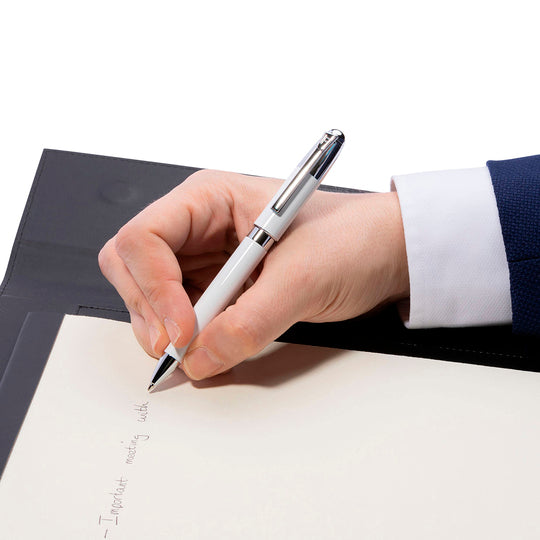 Penna Uomo Festina Acciaio Bianco Logo Biro FWS4110/F