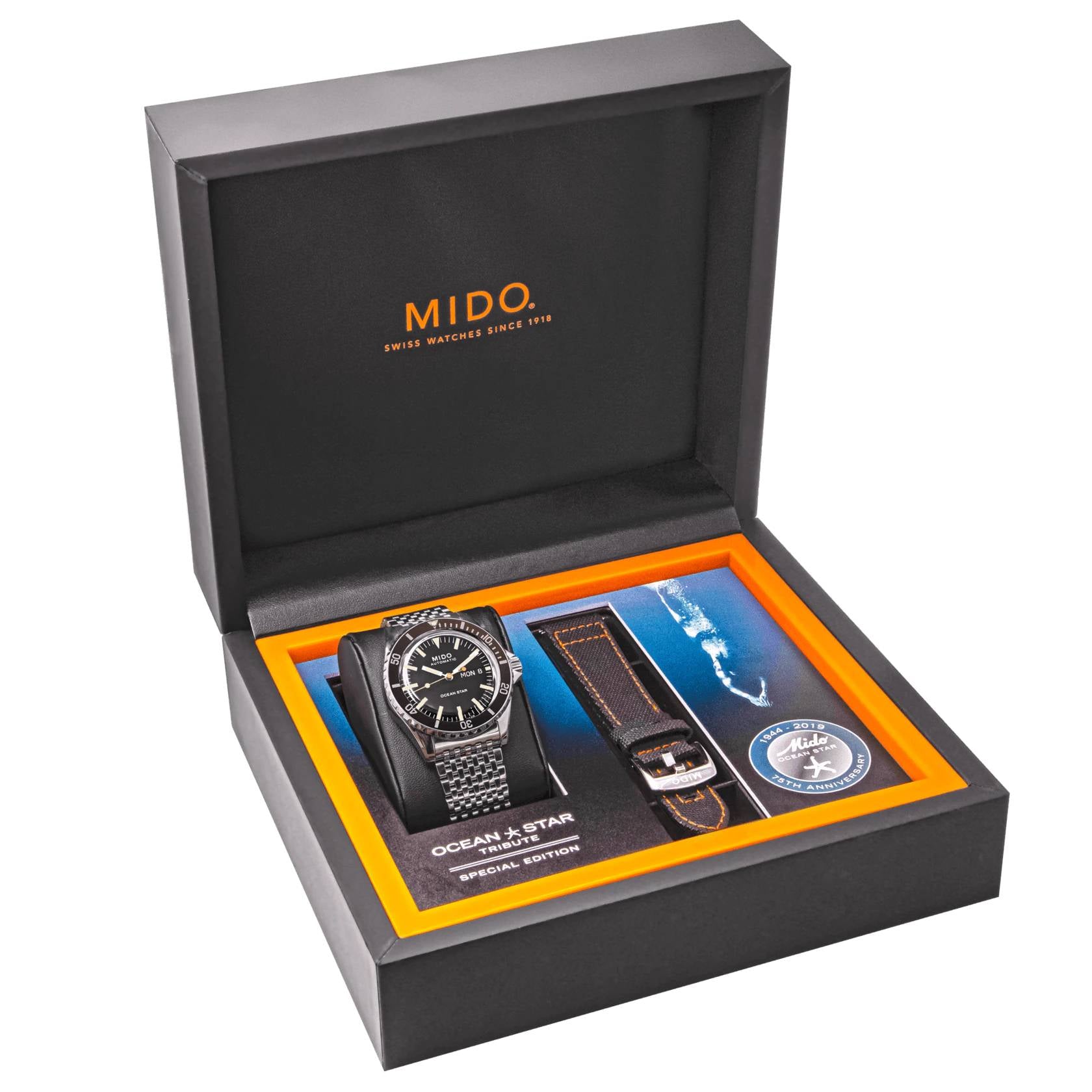 Orologio Uomo Mido Automatico Solo Tempo Ocean Star Tribute M0268301105100