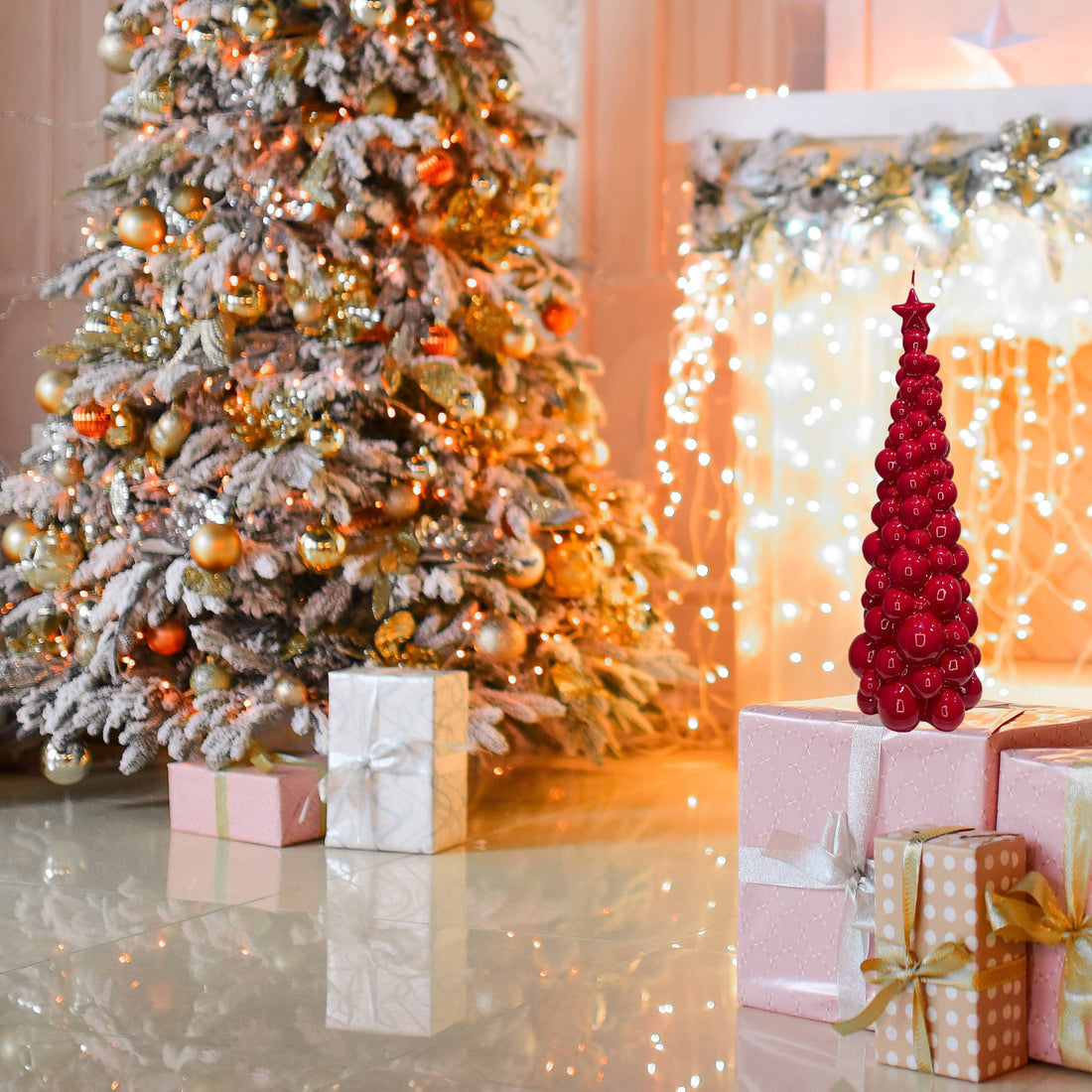 Candela Graziani Albero Mosca Collection Rosso 30 cm CLAM30AM