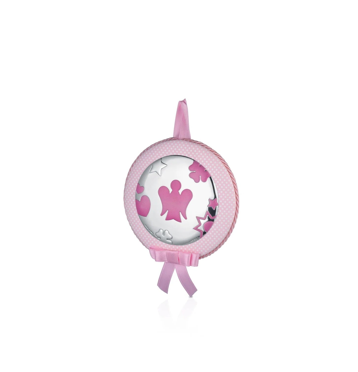 Capocullain  argento 925 Roberto Giannotti Angeli con cuore quadrifoglio e stella GIC015