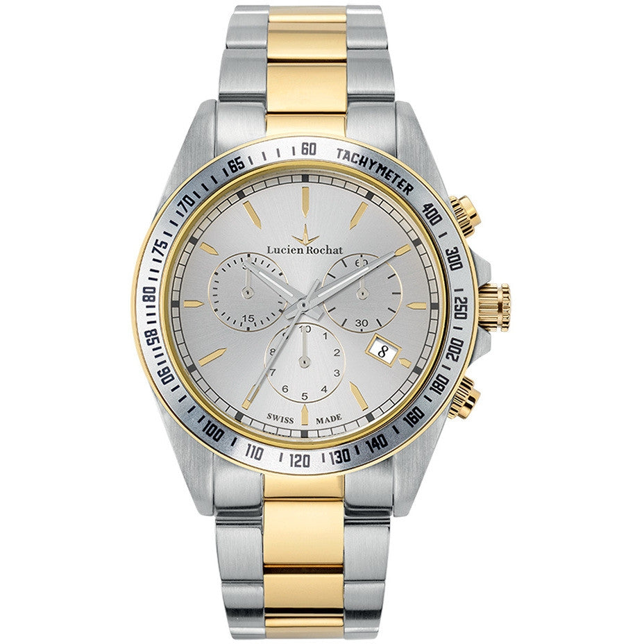 Orologio Uomo Lucien Rochat acciaio  Reims crono R0473605001