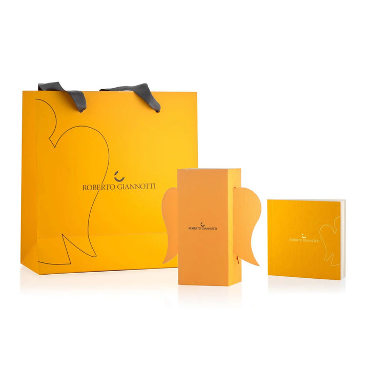 Collana Donna Ragazza Roberto Giannotti Angelo Oro Giallo 18 KT Corallo PZ687