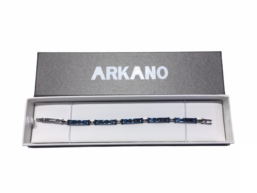 Bracciale uomo Acciaio Arkano BAC101BL