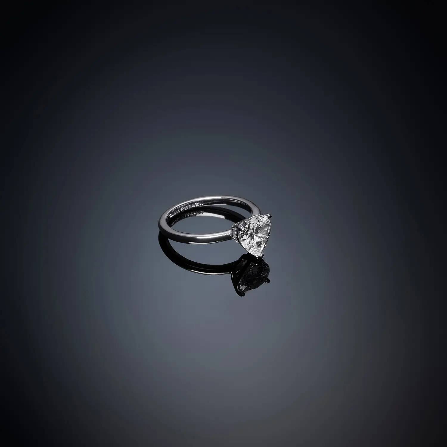 Anello Donna Chiara Ferragni Cuore Zirconi Bianchi Solitario J19AVI39018