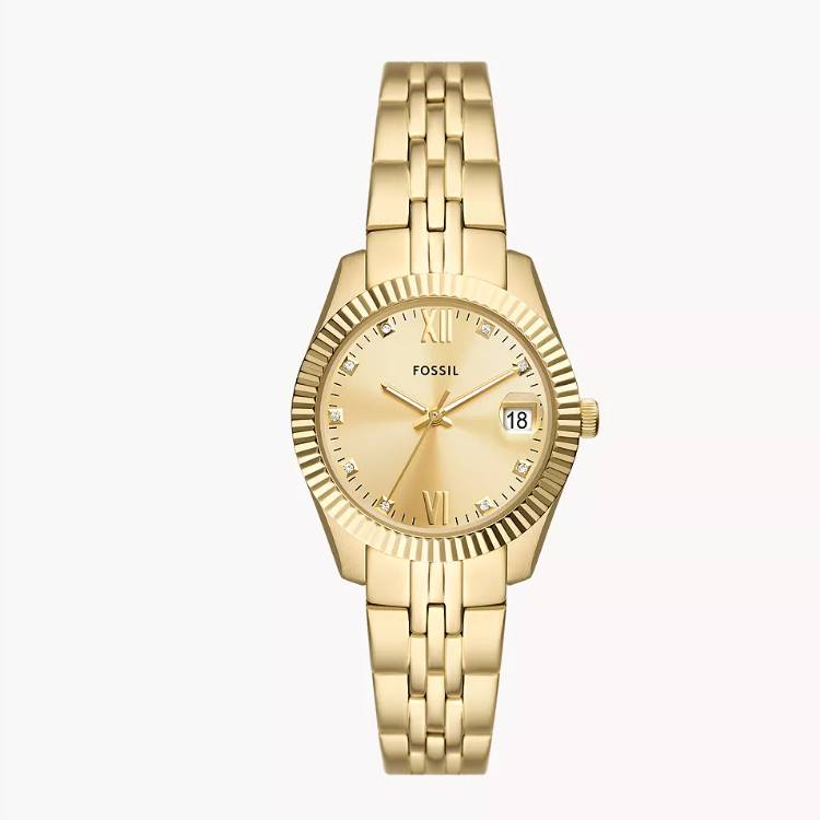 Orologio Donna Fossil Scarlette Acciaio Dorato ES5338